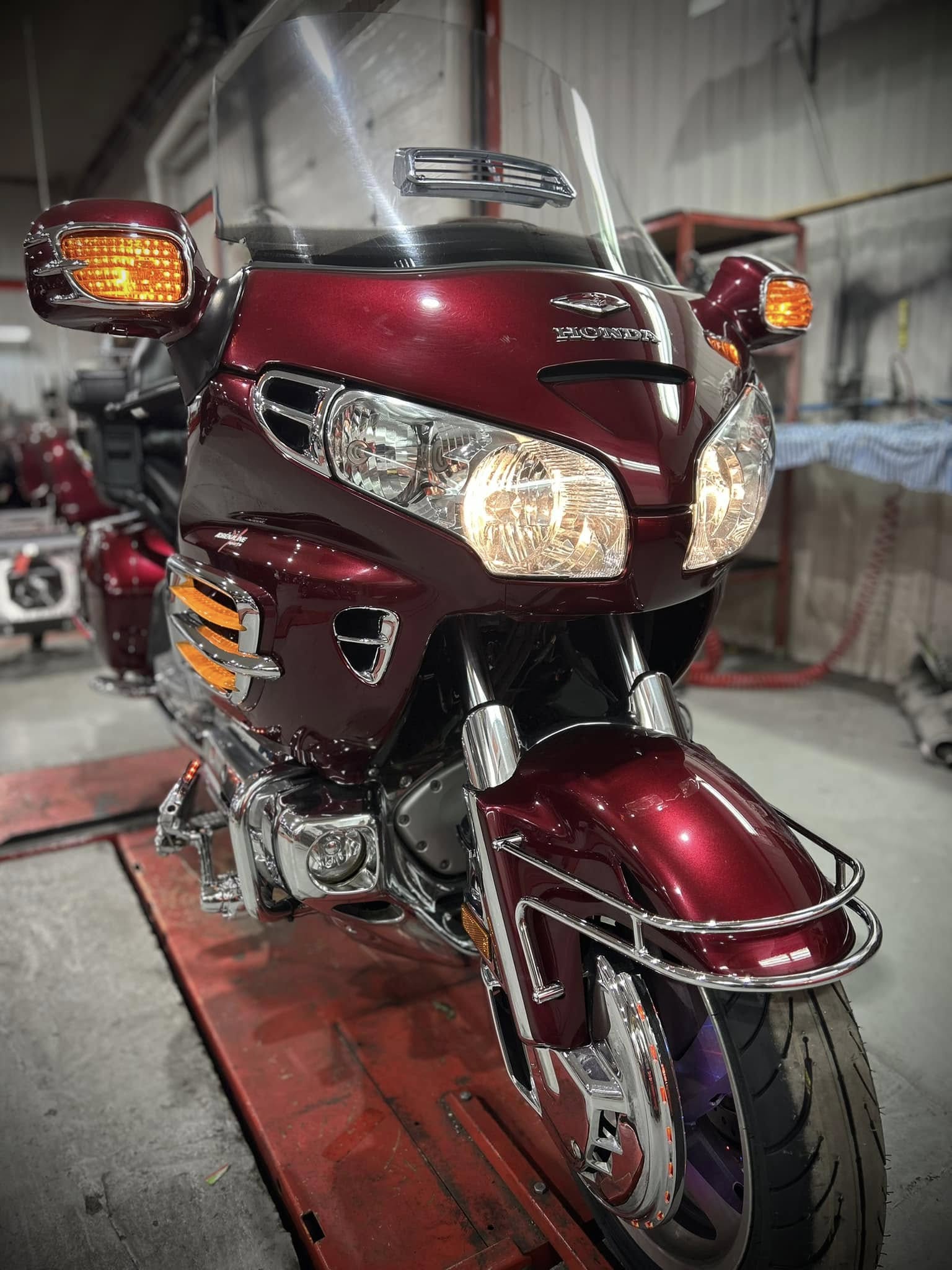 Honda Goldwing 1800 2005 - Rouge Cerise - Conversion CSC Neuve – Image 4