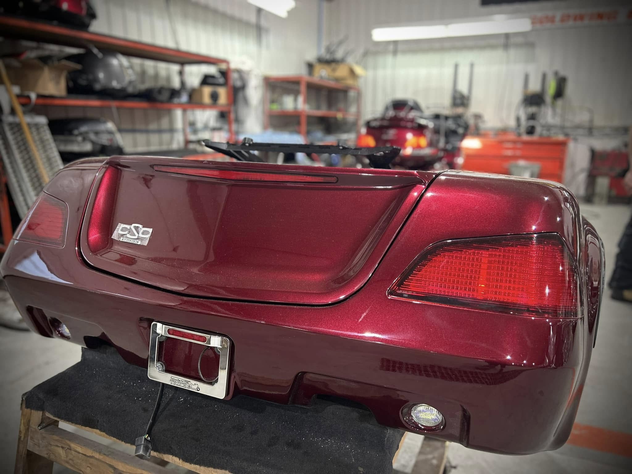 Honda Goldwing 1800 2005 - Rouge Cerise - Conversion CSC Neuve – Image 3