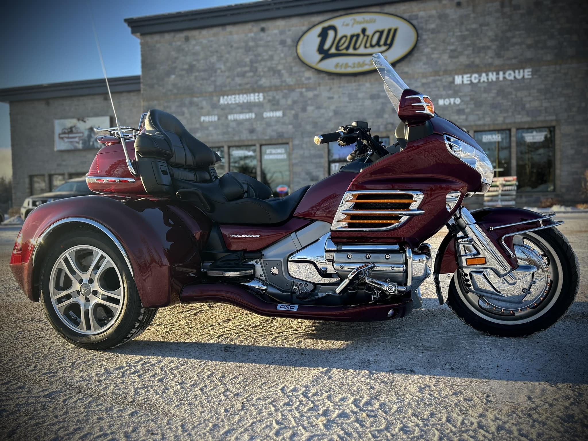 Honda Goldwing 1800 2005 - Rouge Cerise - Conversion CSC Neuve – Image 9