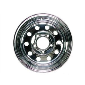 ROUE CHROME AVEC PNEU 12''
