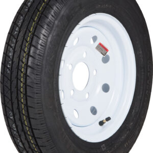 ROUE BLANCHE AVEC PNEU 12''