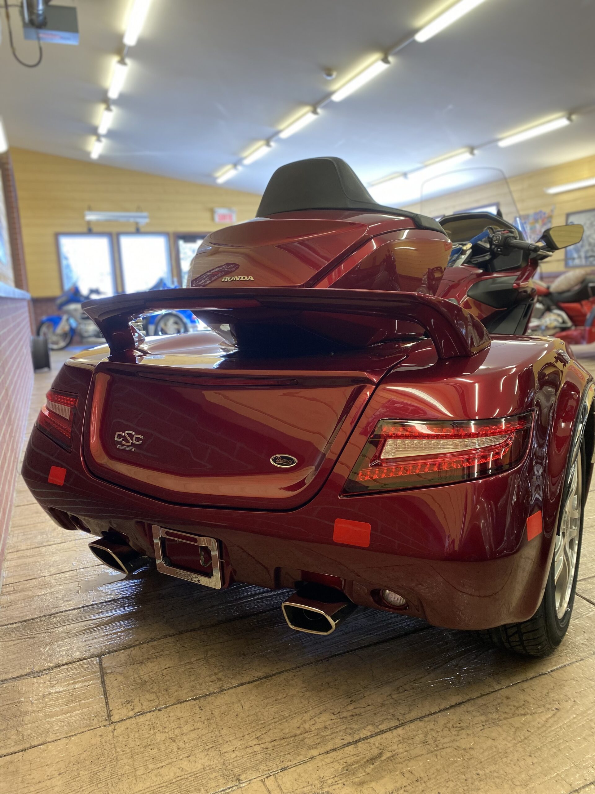 Honda Goldwing 1800 2018 dct AUTOMATIC RED- NEW CONVERSION CSC - Image 7