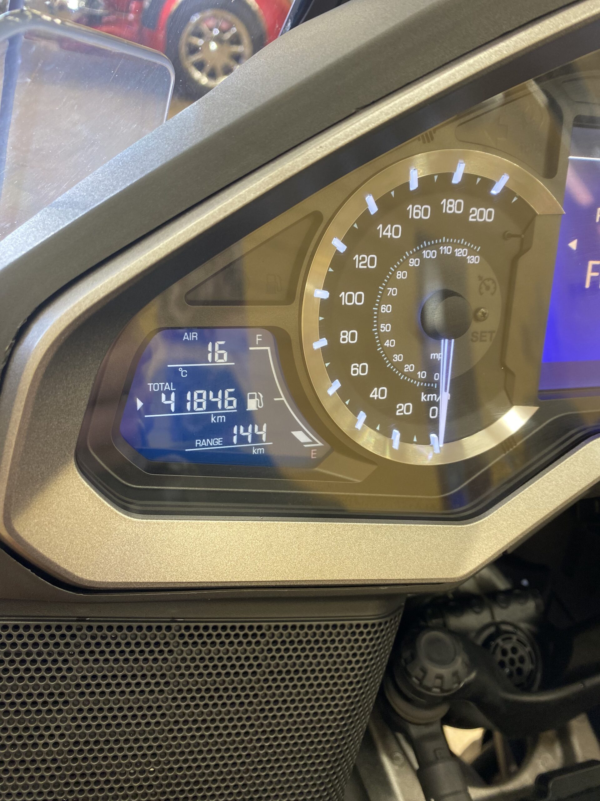 Honda Goldwing 1800 2018 dct AUTOMATIC RED- NEW CONVERSION CSC - Image 10