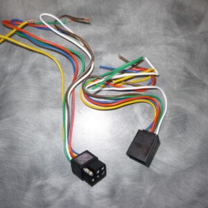 Wire 6 way square connector (male-female)