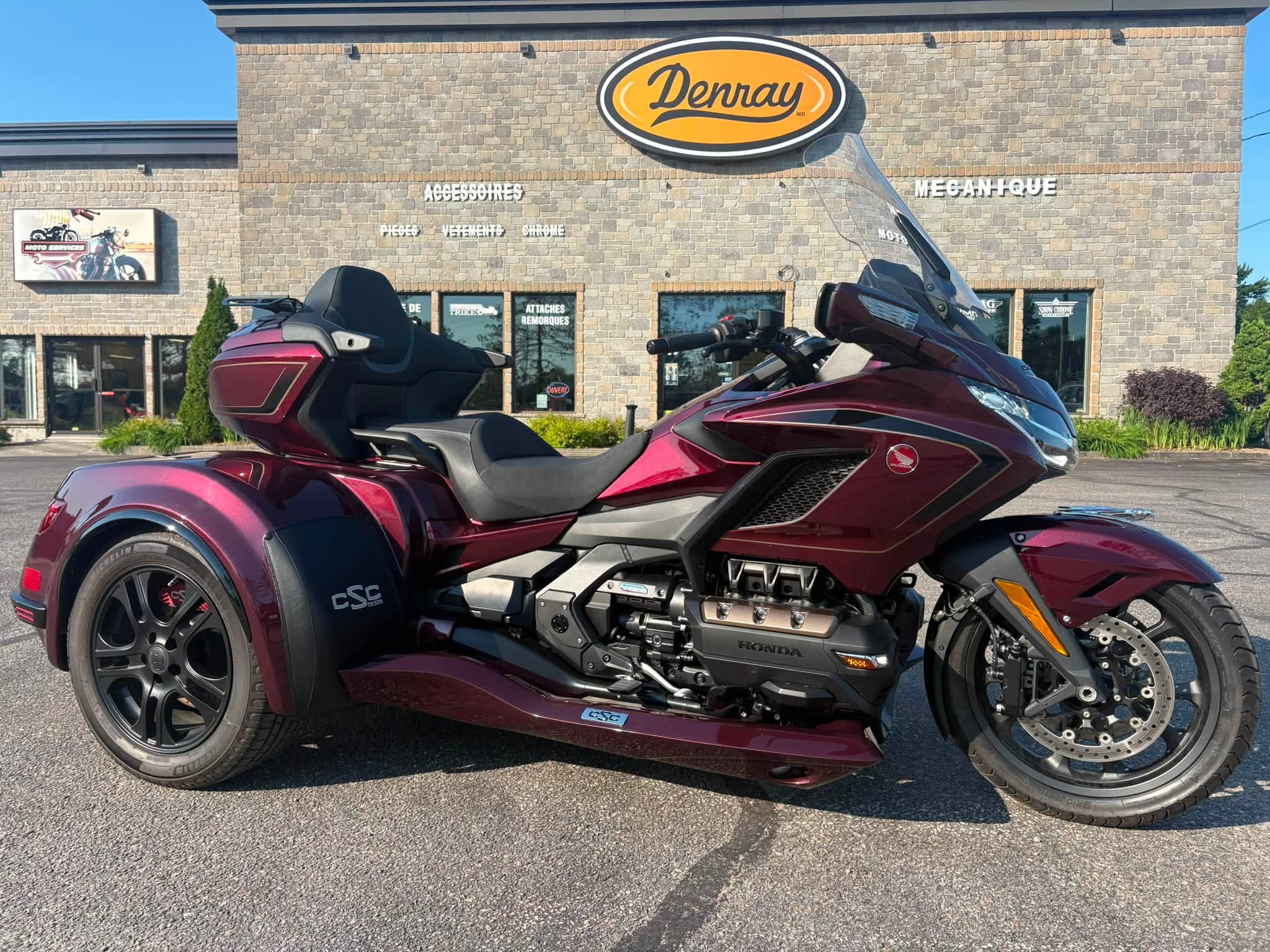 Honda Goldwing 1800 2025 AUTOMATIQUE DCT - Conversion CSC 2025- ROUGE 50E ANNIVERSAIRE