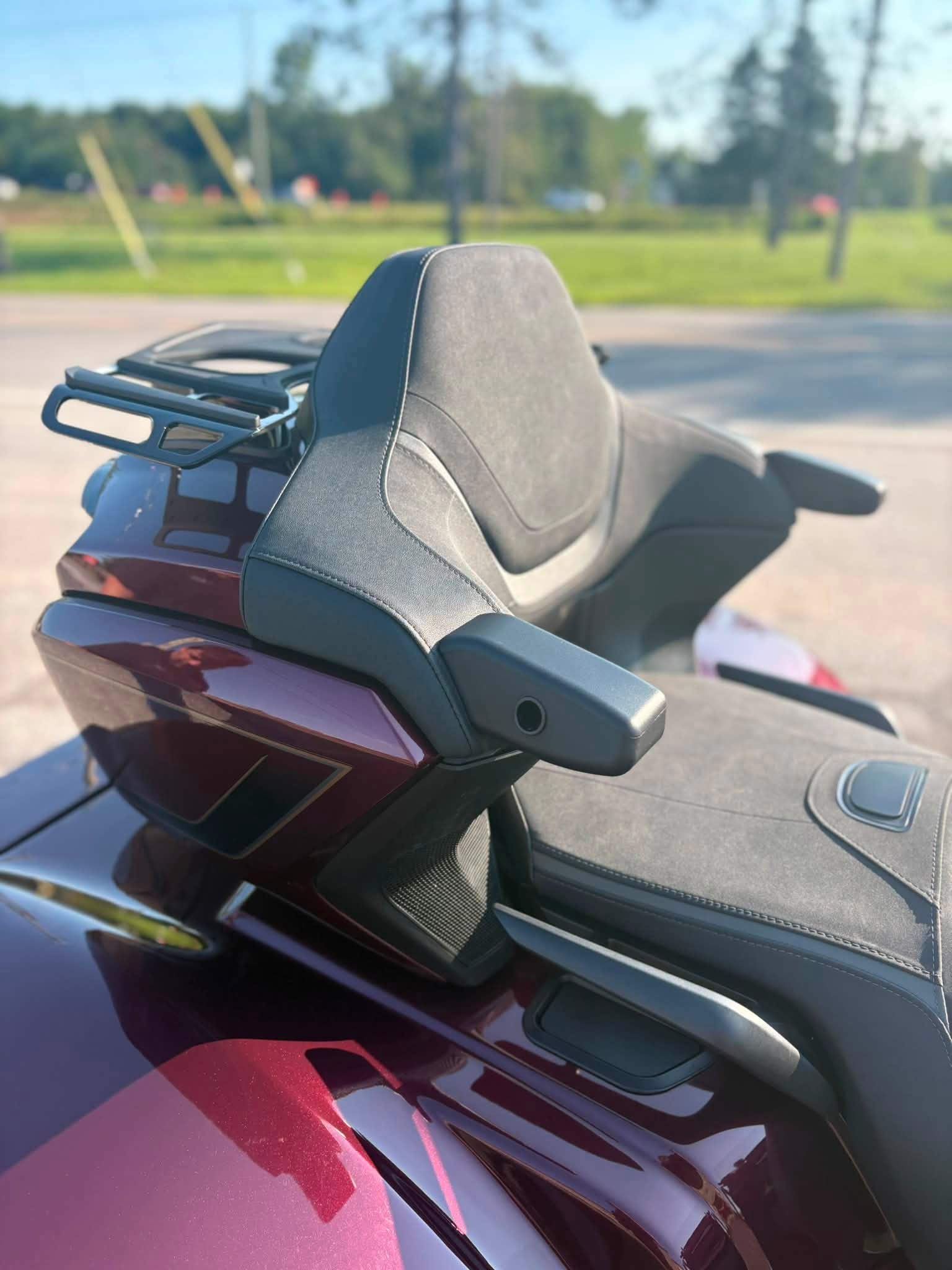Honda Goldwing 1800 2025 AUTOMATIQUE DCT - Conversion CSC 2025- ROUGE 50E ANNIVERSAIRE – Image 8